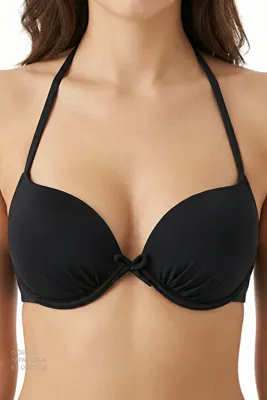 Penti Siyah Push Up Bikini Üstü