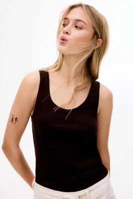 H&M Ribanalı Kolsuz Üst