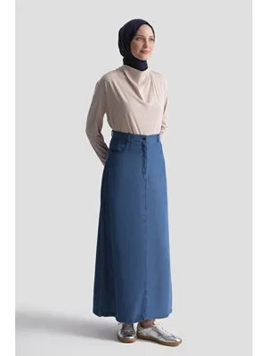 Armine Lyocell Kalem Etek Mavi