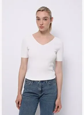 Colins Slim Fit   Kadın Beyaz  Kazak