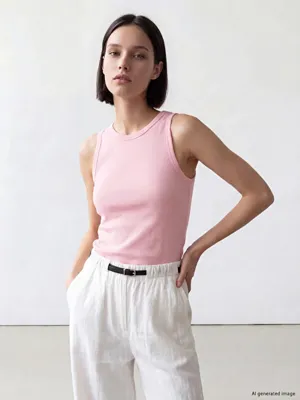 LCW Comfort Bisiklet Yaka Kadın Atlet