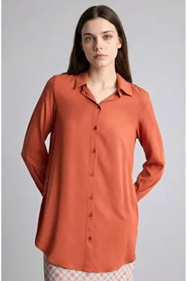 Defacto Regular Fit Basic Uzun Kollu Tesettür Gömlek Tunik Z3538AZ26SP