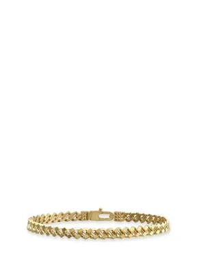 Nev Jewellery Vesper Taşlı 14 Ayar Sarı Altın Kadın Bileklik