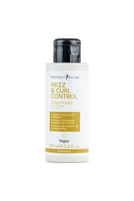 Perfect Shine Frizz&Curl Kıvırcık Dalgalı Saçlar İçin Kenevir ve Çöl Hurması Yağı Özlü Yatıştırıcı Saç Kremi 100ml