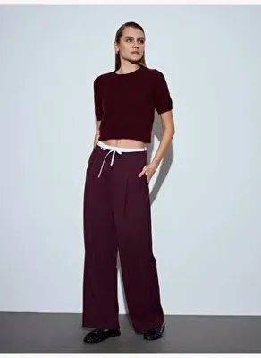 Dilvin 72240 Çift Belli Geniş Pantolon