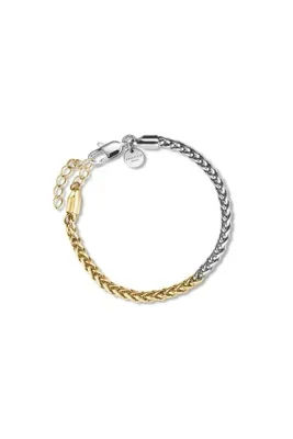 Rosefield JBDHG.J704 Duotone Balıksırtı Çelik Bileklik