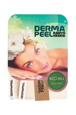 DERMAPEEL Keçi Kılı Banyo Kesesi