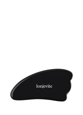 Lonjevite Kanat Şekilli Siyah Obsidyen Gua Sha