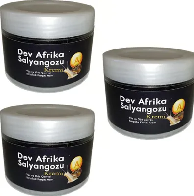 HİNTOHU Yaşalanma Karşıtı Dev Afrika Salyangozu Kremi  100 ml / Anti-Wrinkle Giant African Snail Cream 100 ml