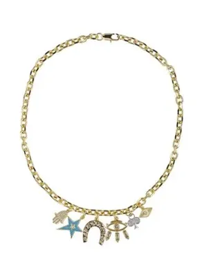 Ponponiere Sarı Kadın Kolye Charlene Necklace