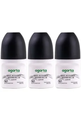 Agarta Roll-On Erkek 50 ML Patchoulı Deep Sensatıon (24 Saat Etkili Ter Kokusu Önleyici) (3 Lü Set)