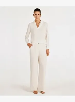 Yargıcı Bol Paça Rahat Kalıp Pantolon