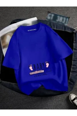 DM DOLCE MORE HAMİLE PEMBE BABY LOADİNG BASKILI TİSORT