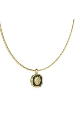 Guess Aslan Kral Goudkleurige Collier JUMN04002JWYGBKT-U