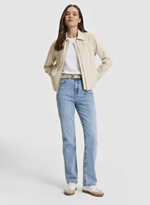 Pierre Cardin Açık Mavi Kadın Denim Pantolon NISSO
