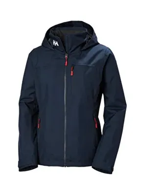 Helly Hansen Lacivert Kadın Fermuarlı Düz Mont HHA.34447_W CREW HOODE