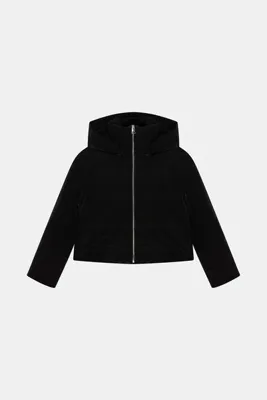 W Collection SİYAH KISA ŞİŞME MONT