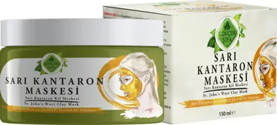 Gökçek Şifa Sarı Kantaron Kil Maskesi (ST. JOHN'S WORT CLAY MASK)