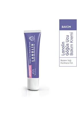 Alldermo LANOLİN KREM 13GR (göğüs ucu çatlak bakım kremi)