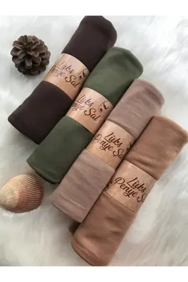 Naciye Sultan Penye Şal 4'lü Set (ACI KAHVE - HAKİ - SÜTLÜ KAHVE - CAMEL)