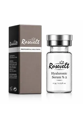 ROSEVELT Tek Flakon Hyaluronik Asit % 2 Dermapen/dermaroller Serumu