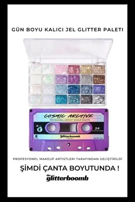 the glitter boomb jel glitter paleti - Cosmıc Archıve
