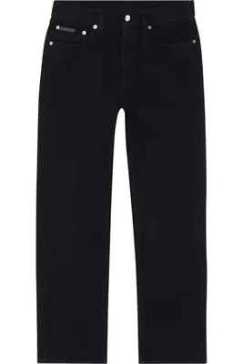 Calvin Klein HERO 90'S STRAIGHT Kadın Siyah Kot Pantolon