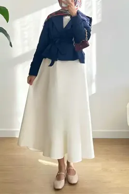 CNG MODA Tesettür Kloş Etek