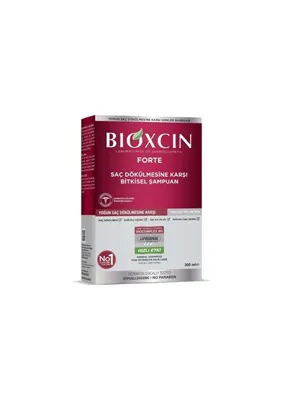 Bioxcin Forte Saç Dökülmesine Karşı Bitkisel Şampuan Tüm Saç Tipleri 300 ml