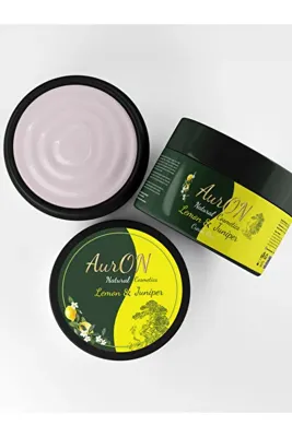 NUHA CAFE Limon & Ardıç Krem Deodorant, alüminyum ve zararlı kimyasallar içermeyen formülüyle 30 ml