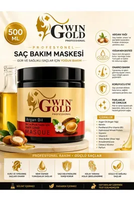 Wingold SAÇ BAKIM MASKESİ ARGAN PLUS+