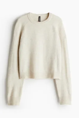 H&M Kısa İnce Triko Kazak