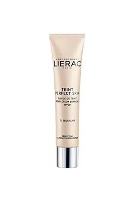 Lierac Teınt Perfect Light Beige /1  Mükemmel Cilt Dokusu Sağlayan, Aydınlatıcı Fluid Fondöten