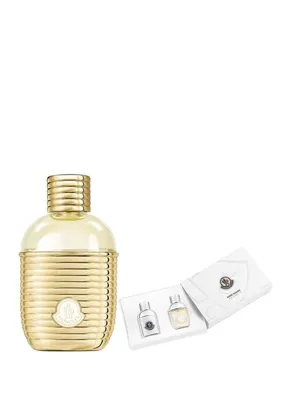 Moncler Pour Femme Sunrise EDP 100 ml + İkili Deneme Seti Pour Homme & Pour Femme 7.5 ml Tanışma Boyu Parfüm Seti