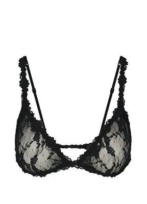 Skims Triangle Siyah Bralette
