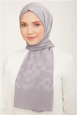 Armine Trend J.capri Gri Desenli Şal 7-358