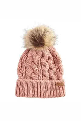 Barbour Penshaw Cable Bere PI35 Pink