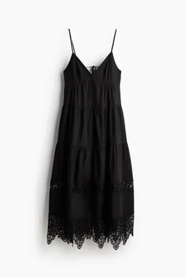H&M Dantel Şeritli ve Askılı Elbise