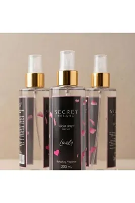 NETAVANTAJ Secret Milano Vücut Spreyi Lovely 200 Ml 3lü Set